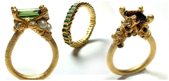 Hoard Ringe - Ruth Tomlinson
